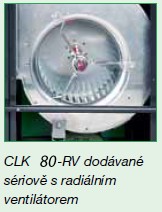 radiální ventilátor
